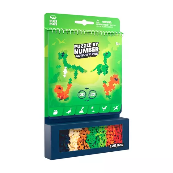 Plus Plus 125 Kreativ Bausteine Puzzle Dinosaurier