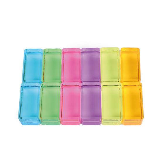 Bauspiel Lichtbauquader Pastell 12 Teile