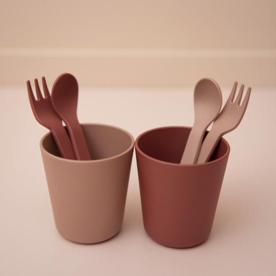 Trixie PLA Becher 2 Stk. Rose