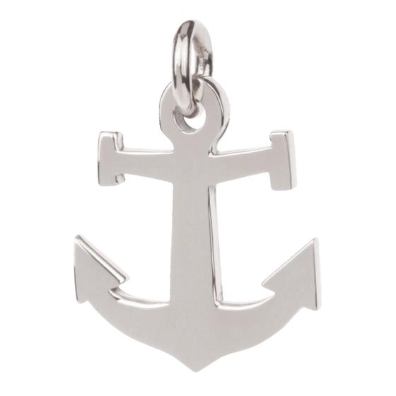 goldmarie Anhänger Anker "Ahoi Babe" 925er Silber