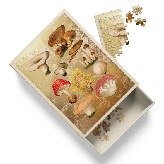 Mini Matchbox Puzzle Natural World Fungi