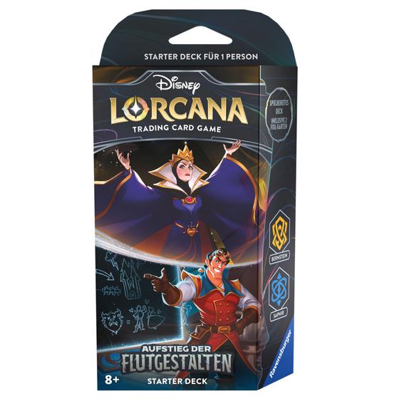 Disney Lorcana:Starter Deck Bernstein und Saphir,deutsch - Ravensburger