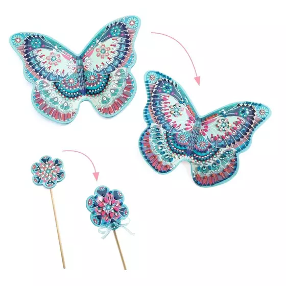Djeco Do It Yourself Feenflügel Und Zauberstab