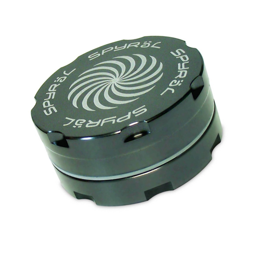 Grinder, Spyräl, Aluminium, 62mm, Gold