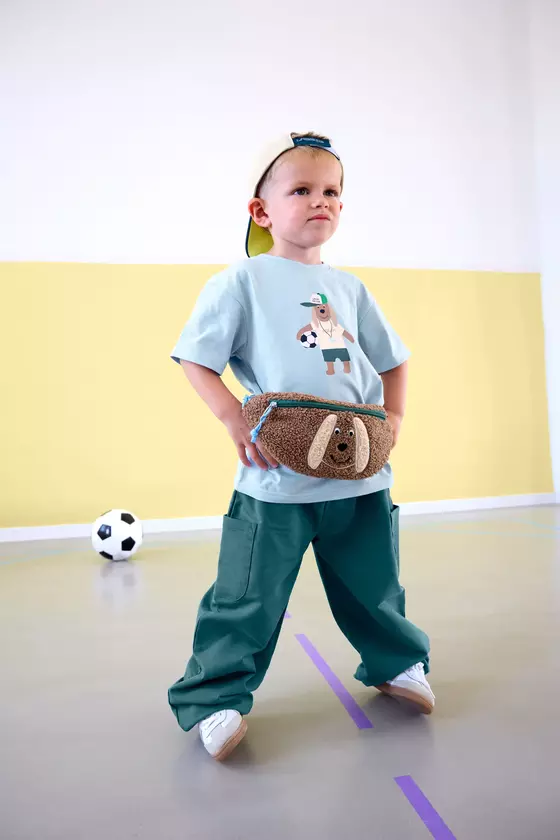 Lässig KInder Bauchtasche Tiny Team Hund