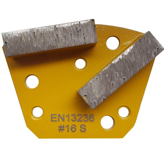 Diamant Schleifschuh <br> passend für MKS Funke <br> K 16/20 weiche Bindung <br>für Beton