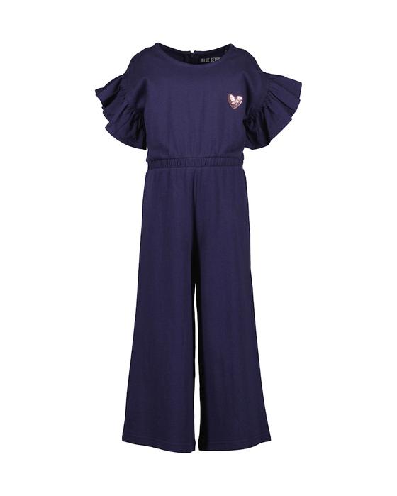 Jumpsuit, Biobaumwolle, GOTS-zertifiziert, ultramarin