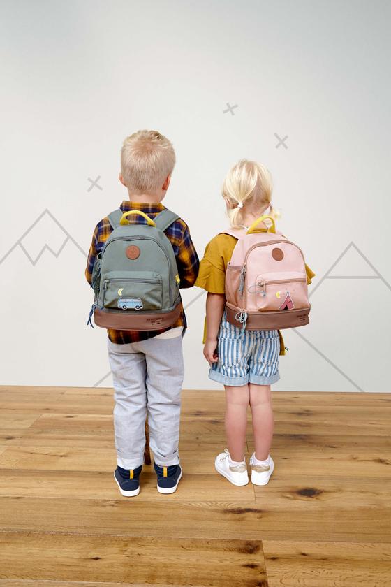 Lässig Kindergartenrucksack - Mini Backpack, Adventure Tipi