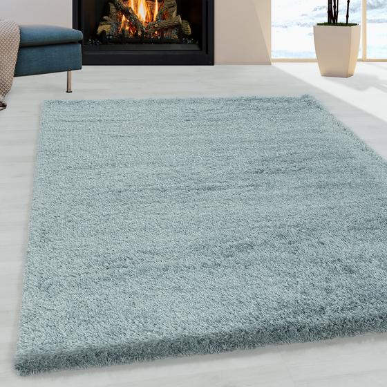 Fluffy Shaggy 160 x 230 cm mavi