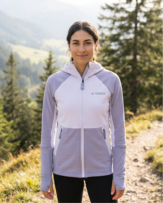 TERREX Tech Flooce Hooded Fleecejacke Gr. L