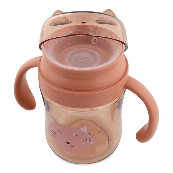 Trixie 360° Trinkbecher mit Griffen Mrs. Cat