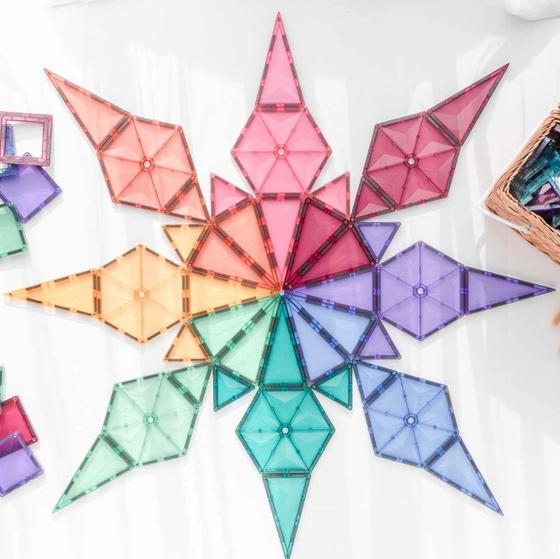 Connetix Magnetbausteine Geometry Pack Pastel 40 Teile