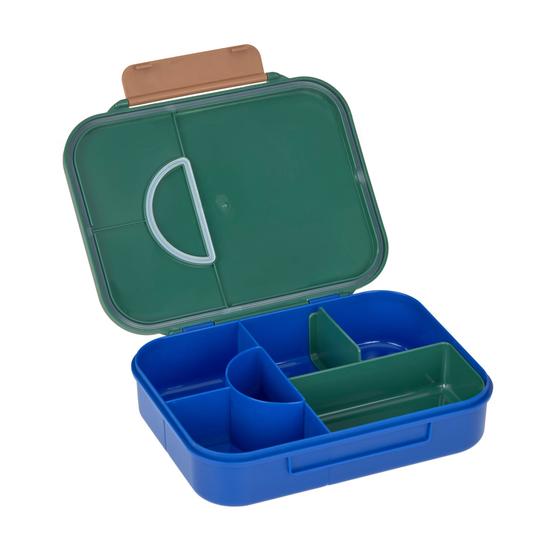 Lässig Brotdose - Bento Lunchbox Little Gang Regenbogen Grün