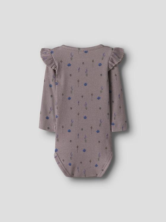Name It Ripp Body Langarm Mini Flowers Toadstool