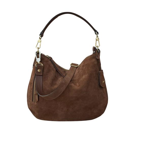 abro JUNA Hobo bag small wood