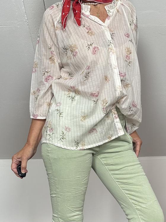 Bluse Blümchen