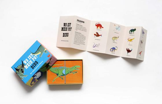 Laurence King  Spiel Tier Memo Wo ist mein Po?