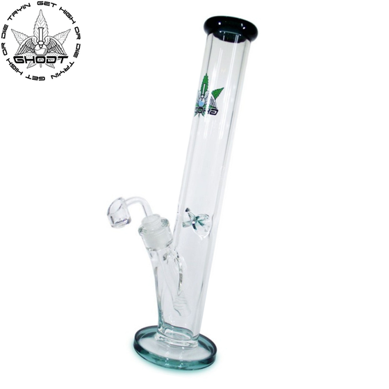 Glasbong, GHODT, mit Quartzbanger, Blau