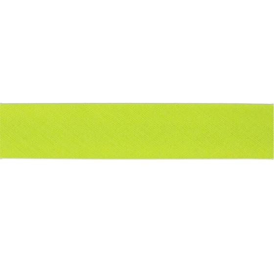 Schrägband 40/20 neongelb