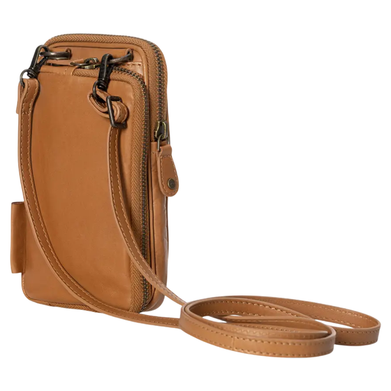 Aunts & Uncles Handytasche PRUNE cognac