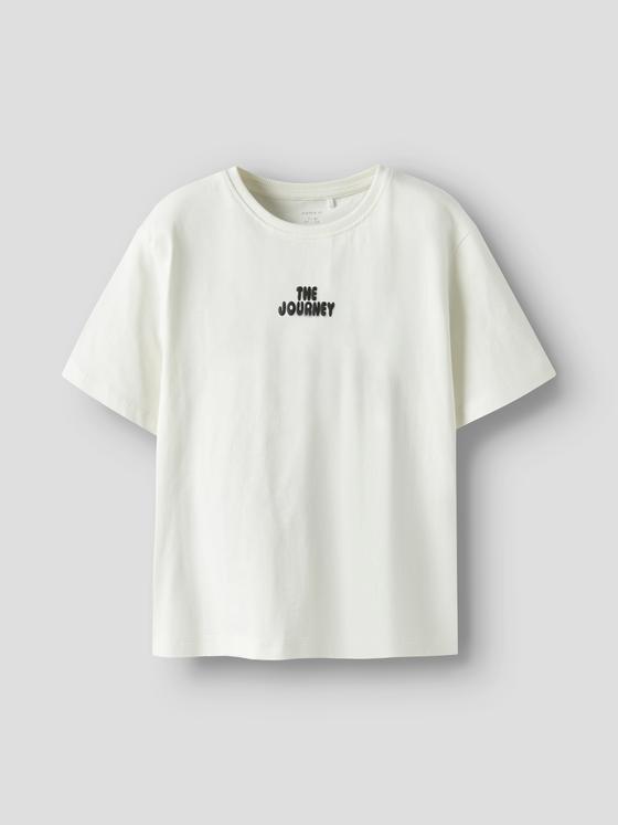 Name It T-Shirt The Journey Cloud Dancer