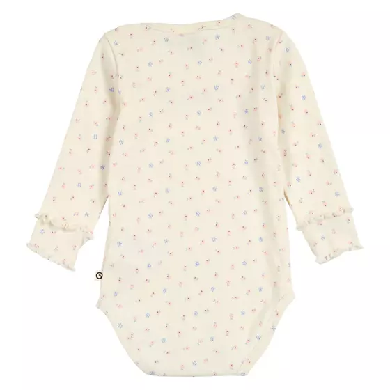 Müsli by Green Cotton Body Langarm Spring Tofu Shell Blue