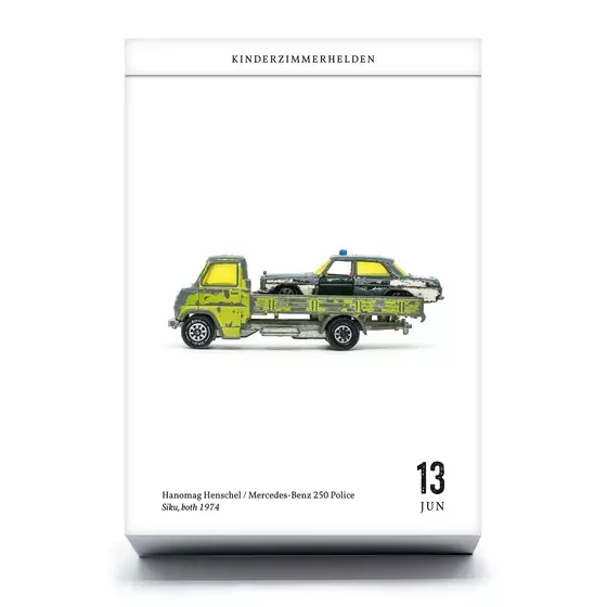 Immerwährender Tischkalender Kinderzimmerhelden