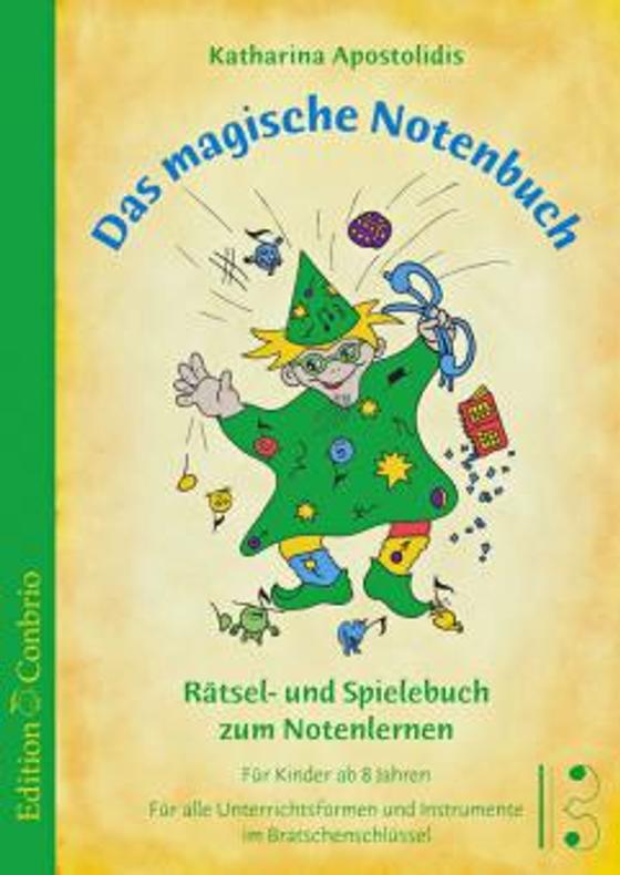 Das magische Notenbuch für den Bratschenschlüssel