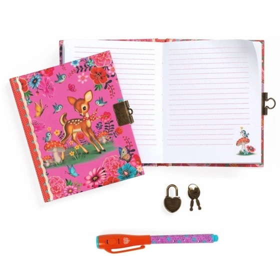 Tagebuch "Fiona" mit Geheimstift und Schloss