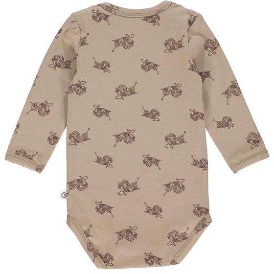 Müsli by Green Cotton Body Langarm Dackel Seed