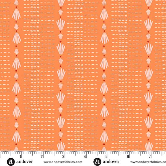 Friday Night Karen Lewis Taschenstoff orange koralle