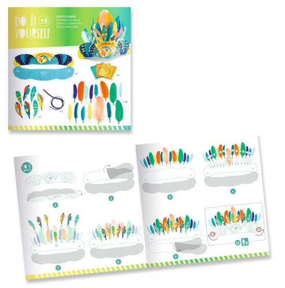 Djeco Do It Yourself Kopfschmuck Rio
