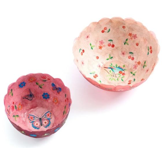 Djeco Schalen Basteln Rosa
