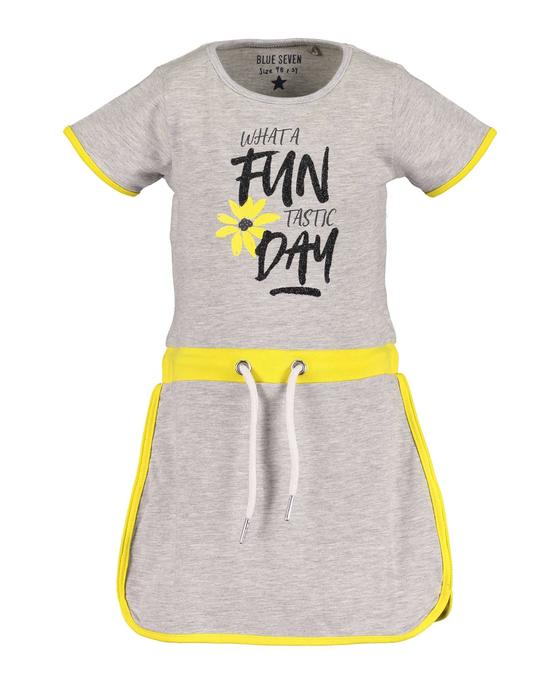 Shirtkleid "Funtastic Day" mit Kordelgürtel