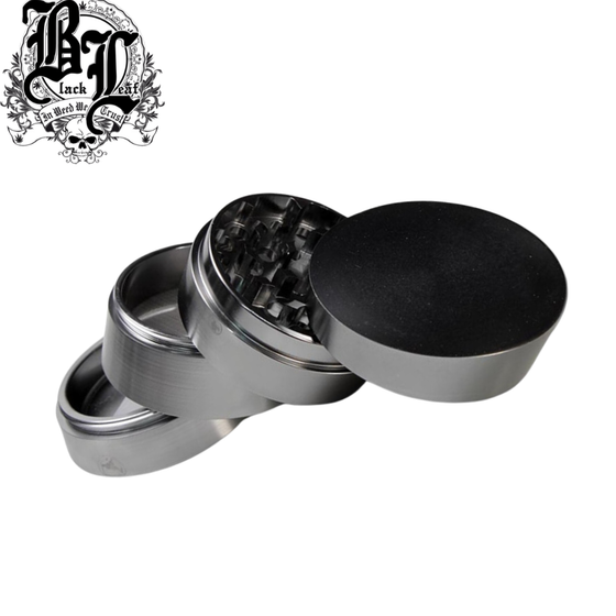 Grinder, Black Leaf®, Diabolo, Aluminium, Silber