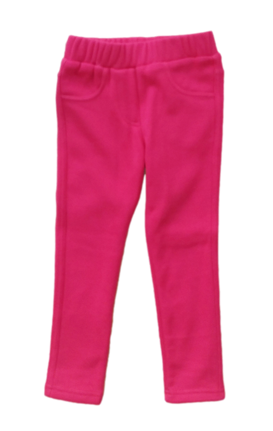 Jeggings, weich gefüttert, hochrot