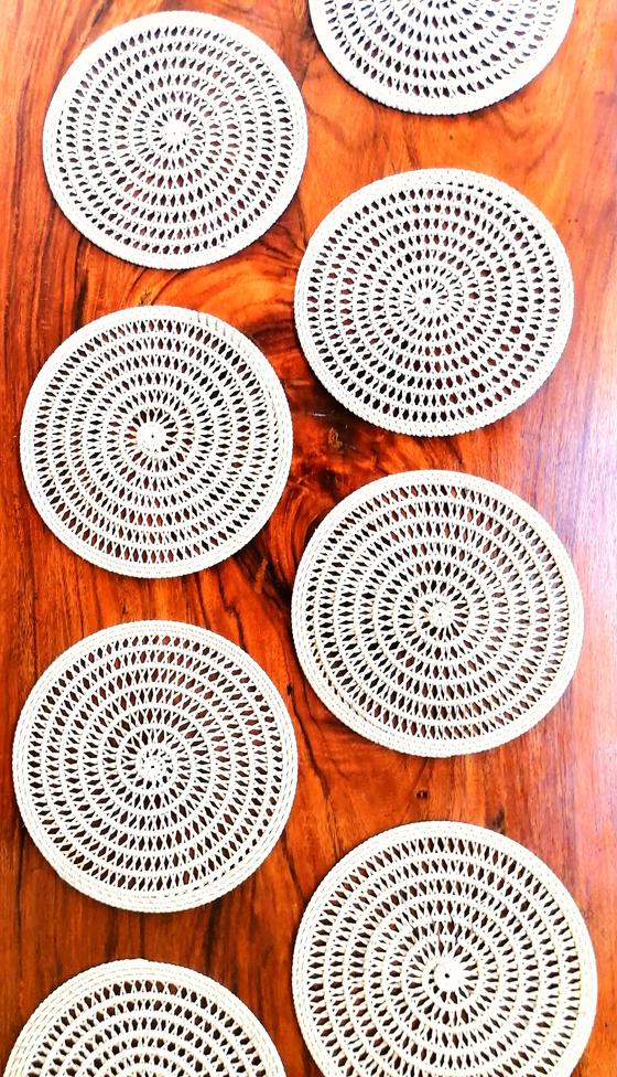 Tischset aus Rattan Lubang