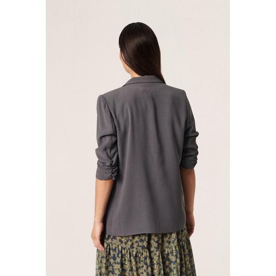 SOAKED IN LUXURY Blazer Shirley 30403608 magnet grau