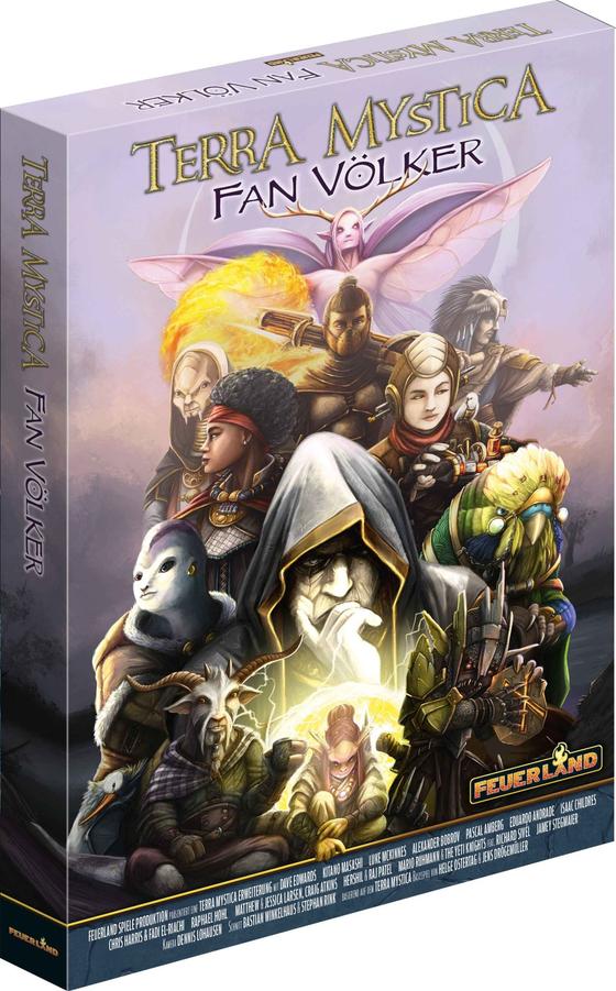 Terra Mystica:Fan Völker - Feuerland Spiele