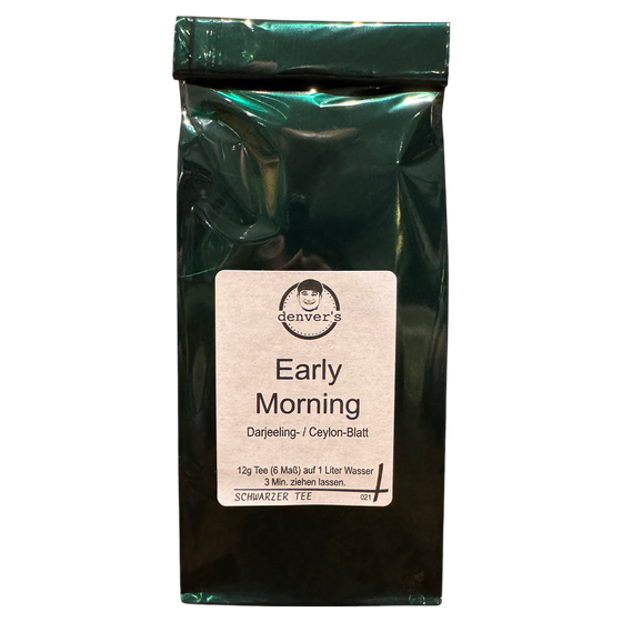 Schwarztee Early Morning Blatt, 100g Tüte