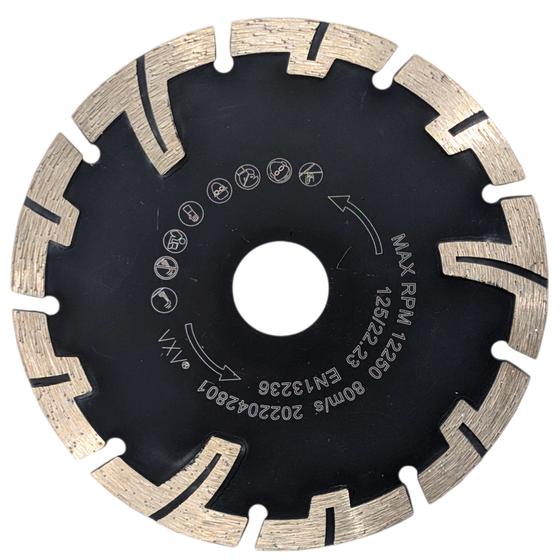 Diamant Trennscheibe<br>Ø 125 - 150 mm<br>Typ Champion<br>für Granit