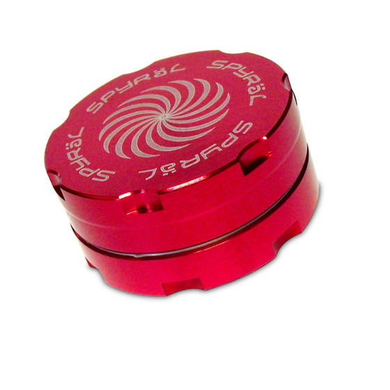 Grinder, Spyräl, Aluminium, 62mm, Gold