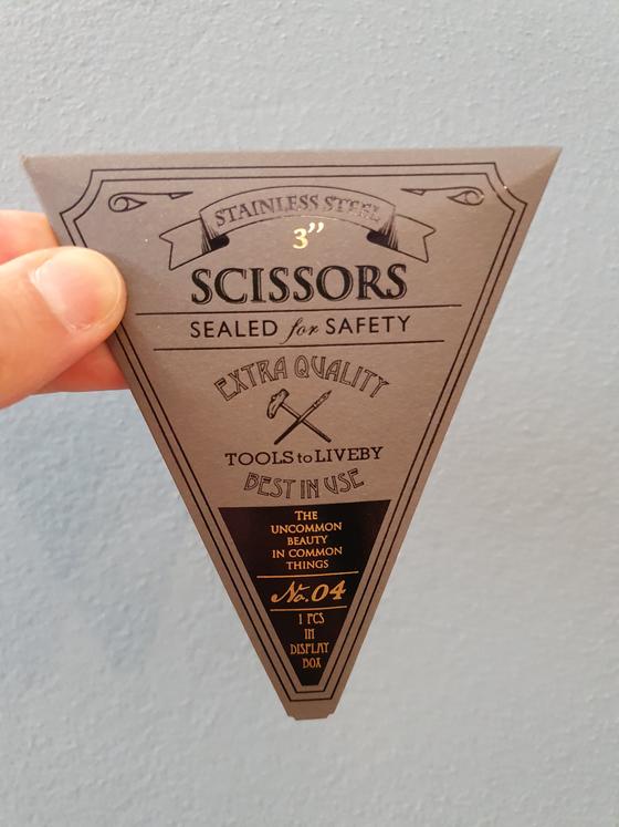 Kleine Schere schwarz von Tools To Liveby