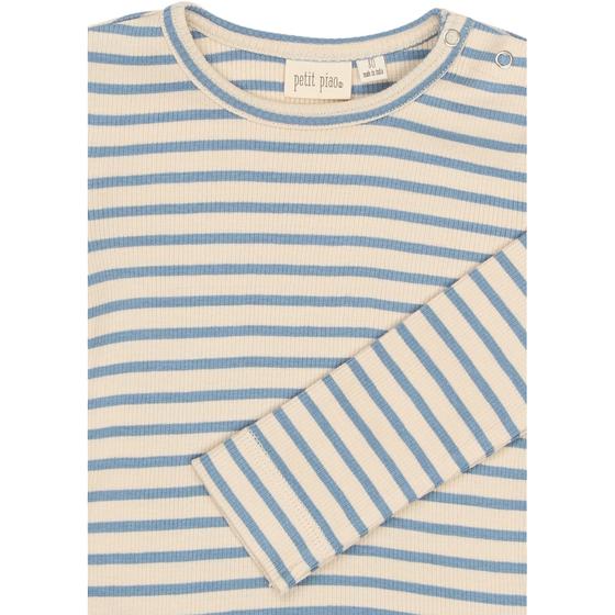 Petit Piao Langarmshirt Infinity Striped