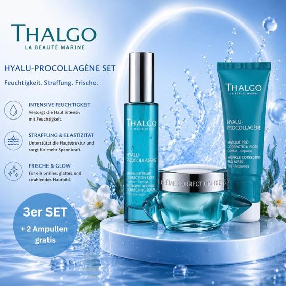 Thalgo 3er Set Glow & Feuchtigkeit