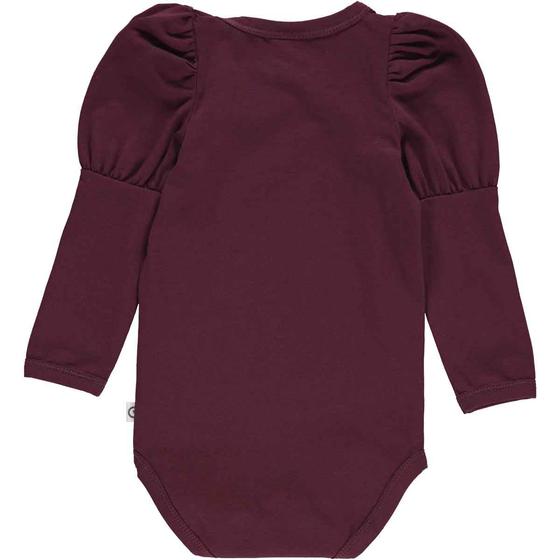 Müsli by Green Cotton Cozy Me Body Puffärmel Langarm Fig