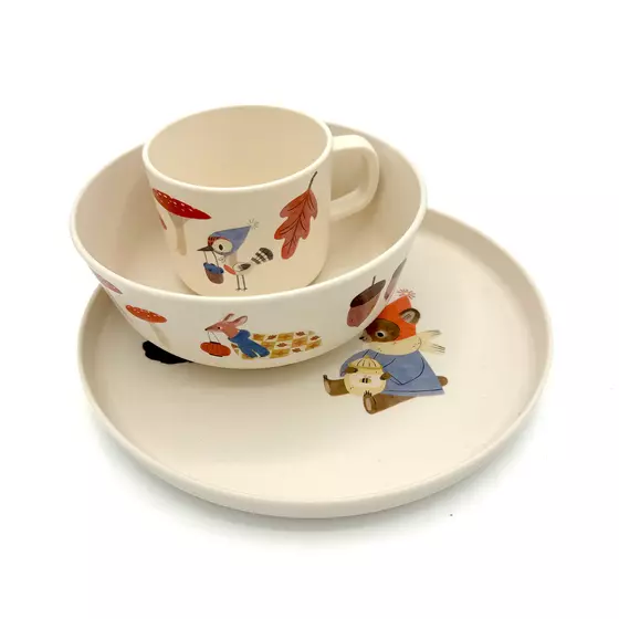 NUUKK Kindertasse Waldtiere