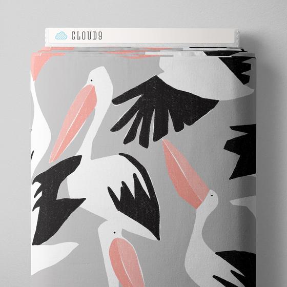 Cloud9 fabrics Canvas Collective Pelicans