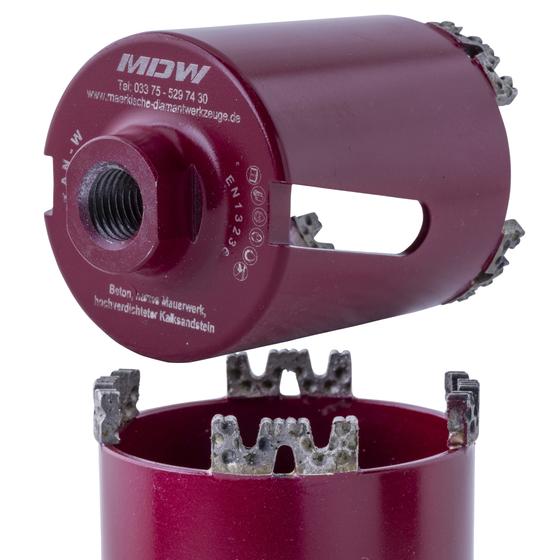 Diamant Dosensenker Ø 68 mm Typ Titan W mit Seitenschlitze