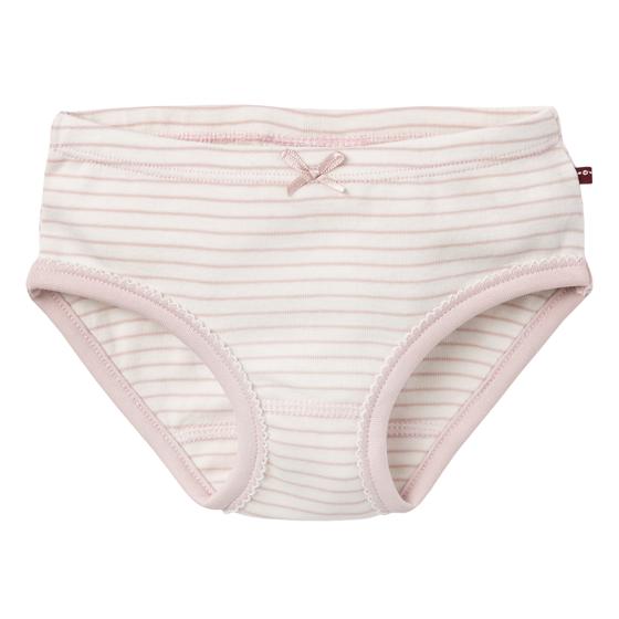 People wear Organic Slips 2er Pack Katzen + Rosa Geringelt